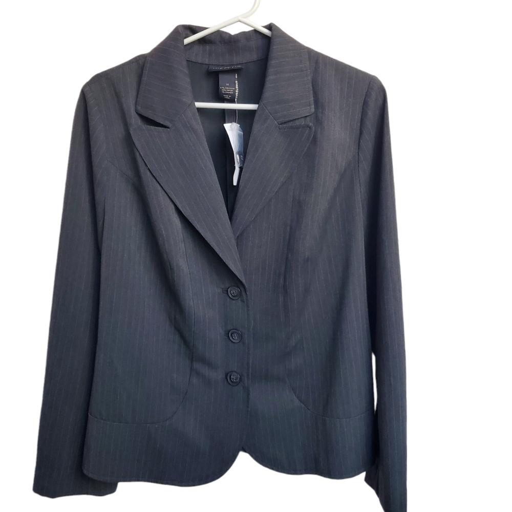 Lane Bryant NWT pin stripe blazer